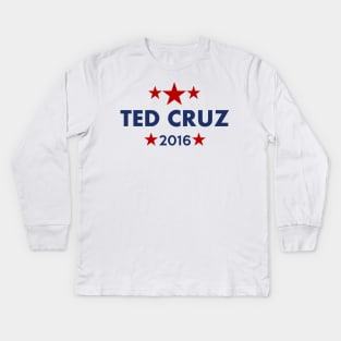 Ted Cruz 2016 Kids Long Sleeve T-Shirt